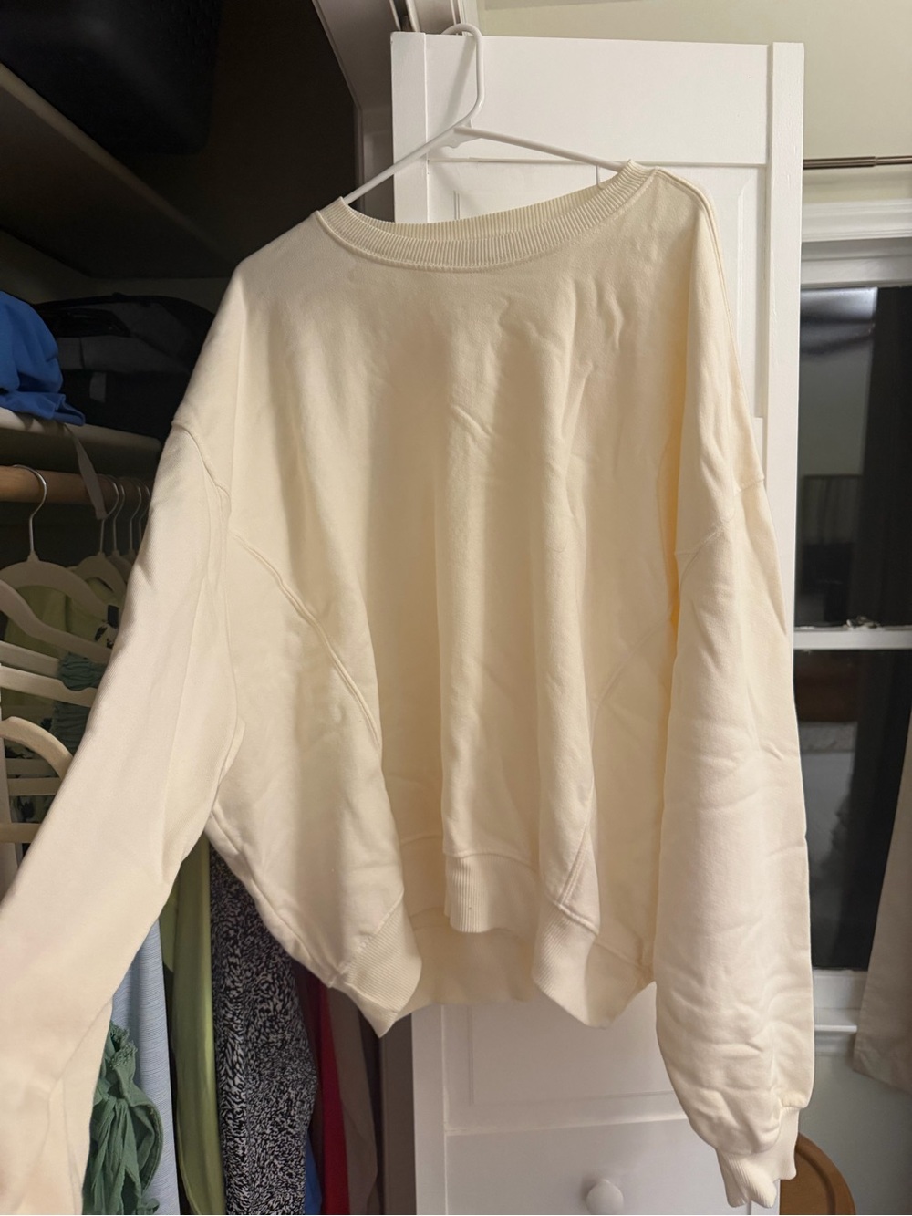 Neutral Ground Cream Pullover Sweatshirt